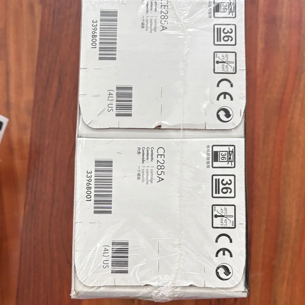 HP LaserJet 85A Dual Pack in Black - pack of 2 still sealed - Picture 4 of 4